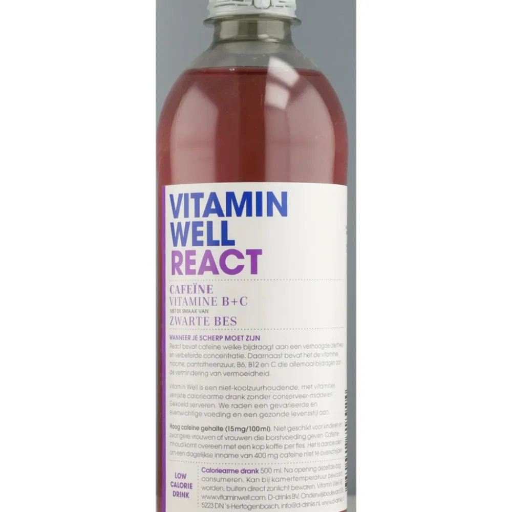 12x Vitamine Water Focus 500 ml^Vitamin Well Online
