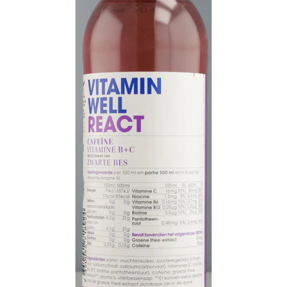 12x Vitamine Water Focus 500 ml^Vitamin Well Online