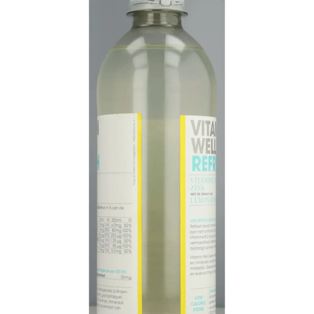 12x Vitamine Water Refresh 500 ml^Vitamin Well Outlet