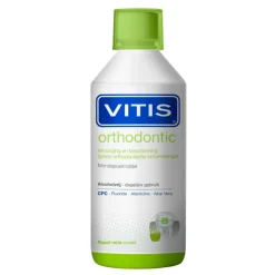 3x Mondwater Orthodontic 500 ml^Vitis New