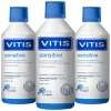 3x Mondwater Sensitive 500 ml^Vitis Hot