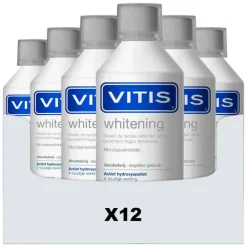 Discount 12x Mondwater Whitening 500 ml Specialistische Mondverzorging|Spoelen & Poetsen