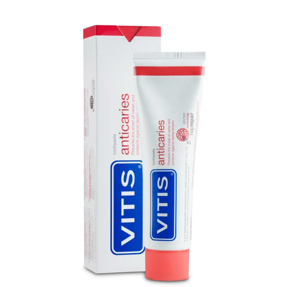 6x Tandpasta Anticaries 75 ml^Vitis Discount