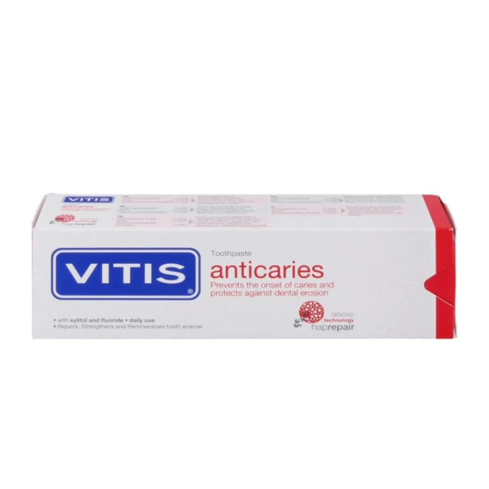 6x Tandpasta Anticaries 75 ml^Vitis Discount