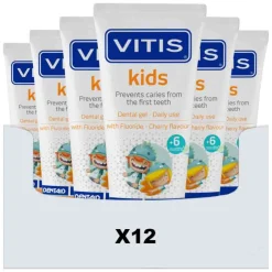 Mondverzorging|Specialistische Mondverzorging<Vitis 12x Tandpasta Kids 6m+ 50 ml