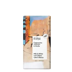 Outlet 10x Chocoladereep Melk en Wit Cappuccino 100 gr Chocolade