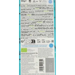 Chocolade<Vivani 10x Chocoladereep Puur Zeezout 80 gr