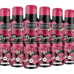 Deodorant<Vogue 6x Elegance Parfum Deodorant 150 ml