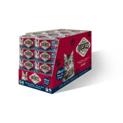 Discount 24x Kattenvoer Nat Tonijn met Tandbaars 85 gr Kattenvoer