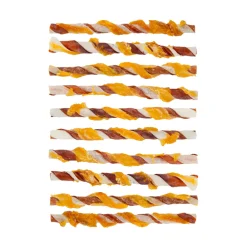 Hot 2x Rawhide Kip - Rund Sticks 400 gr Snacks