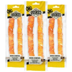Snacks<Voskes 3x Stick Met Kip 25 cm 2 stuks