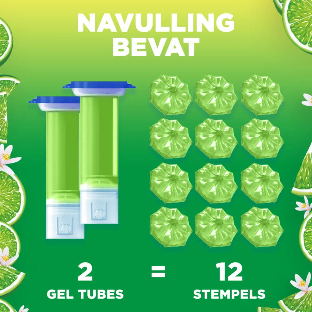 Online 5x Fresh Discs Duo Navulling Lime Zest 72 ml Toiletartikelen