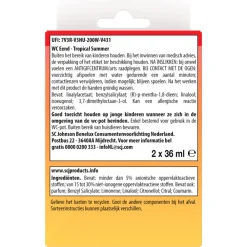 Discount 6x Fresh Discs Tropical Summer 72 ml Toiletartikelen