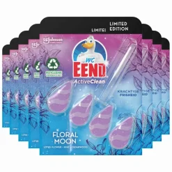 Clearance 8x Toiletblok Active Clean Floral Moon Toiletartikelen