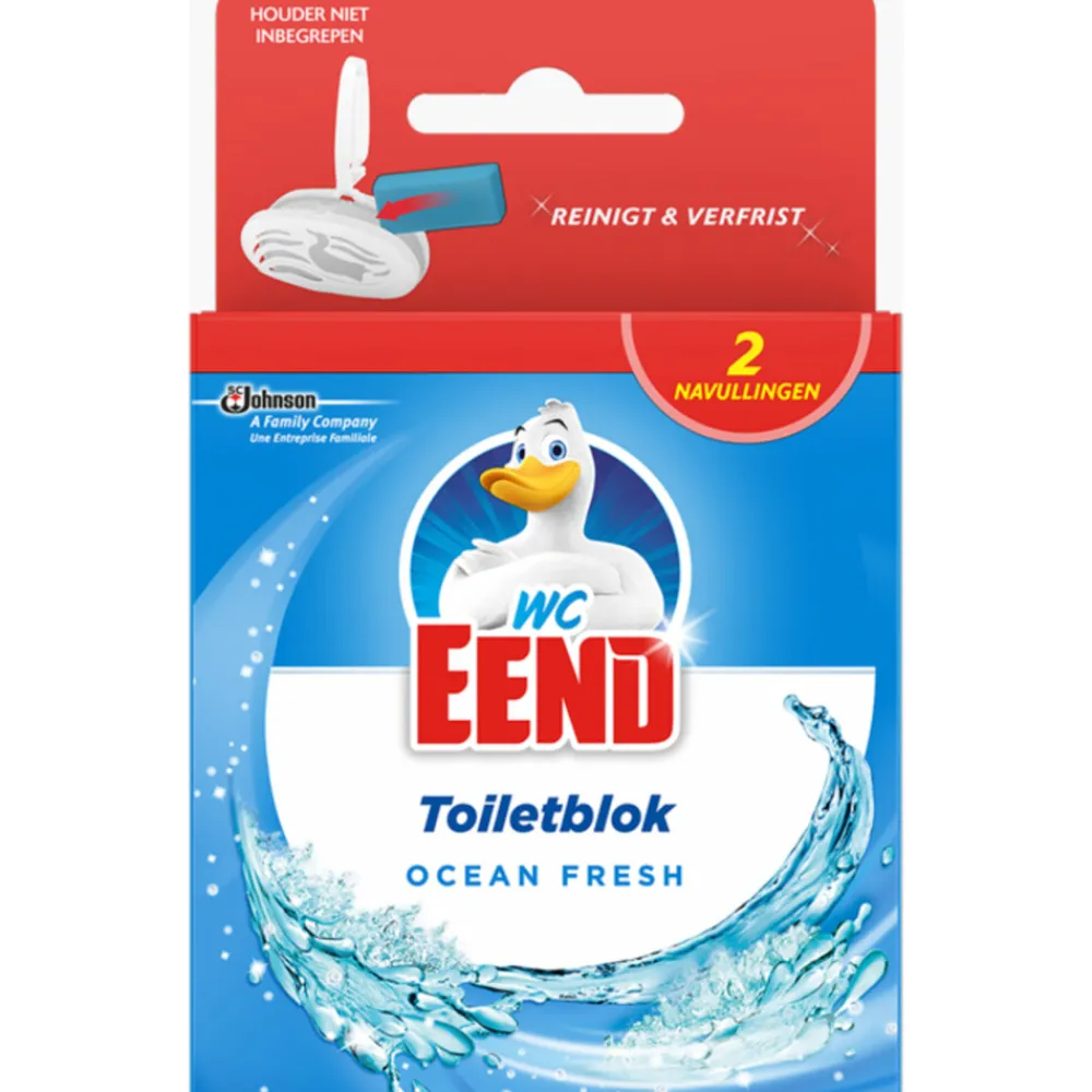 12x Toiletblok Navul Duo Ocean Fresh 80 GR^WC Eend Sale