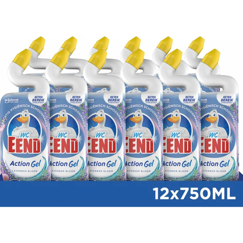 Online 12x Toiletreiniger Lavendel Fresh 750 ml Toiletartikelen