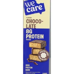 6x High protein Bars Chocolate 81 gr^WeCare New
