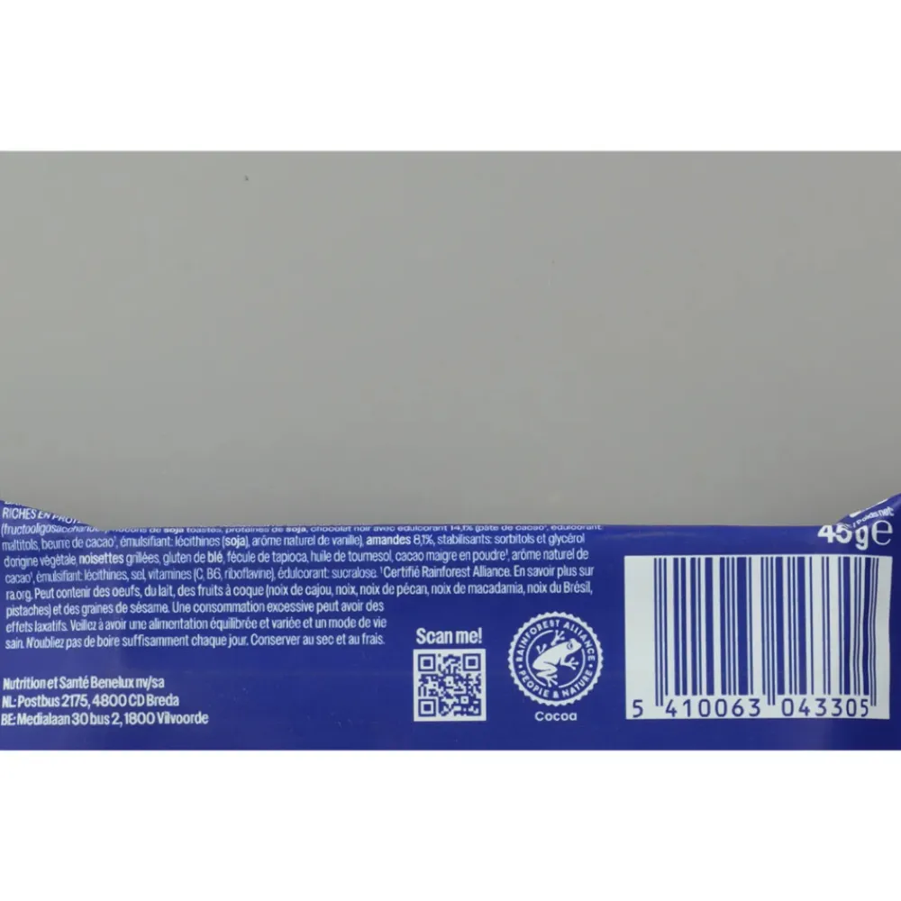 New 4x High Protein Bar Choco Almond 45 gr Snacks & Tussendoortjes