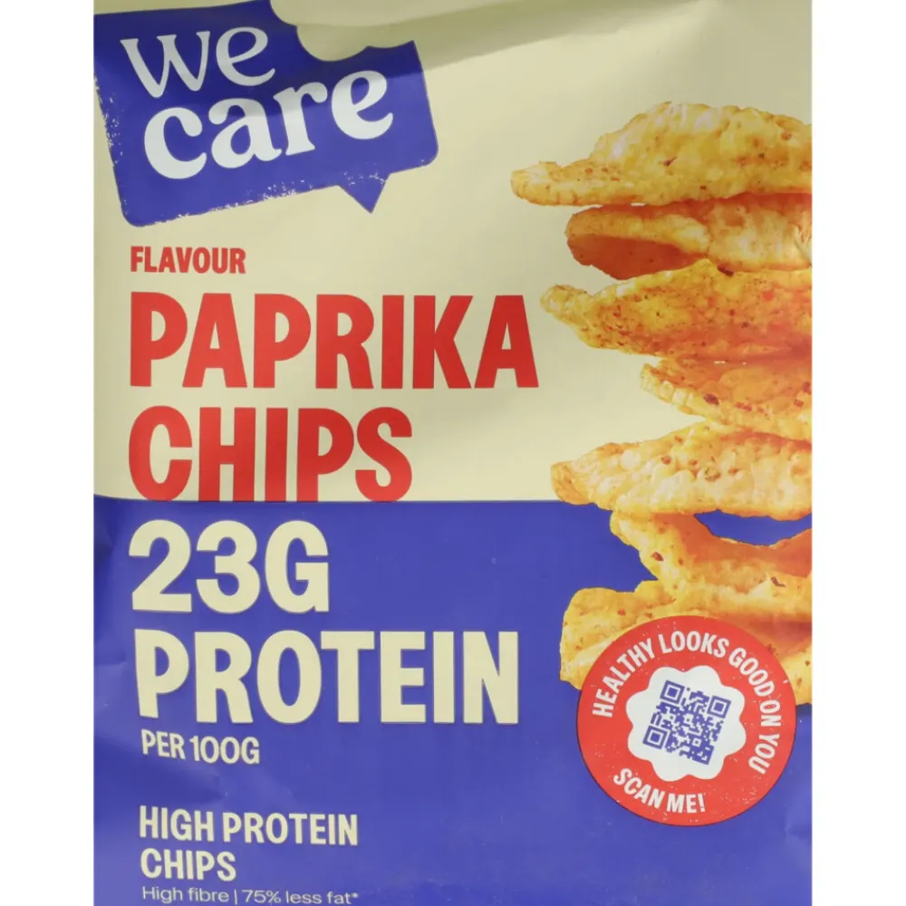 8x High Protein Chips Paprika 25 gr^WeCare Sale