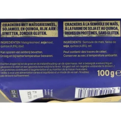 12x High Protein Crackers Quinoa 100 gr^WeCare Clearance