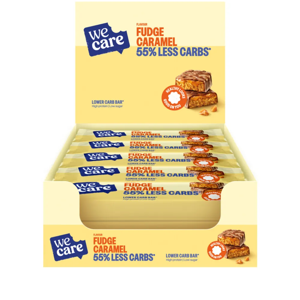 Best 15x Lower Carb Bar Fudge Caramel 60 gr Snacks & Tussendoortjes