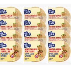Pasta, Rijst & Wraps<WeCare 12x Lower Carb Tortillas Volkoren 160 gr