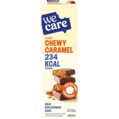 Snacks & Tussendoortjes<WeCare 3x Meal Replacement Bars Chewy Caramel 120 gr