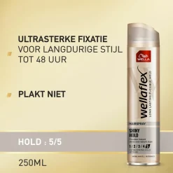 6x Flex Haarspray Shine Ultra Strong 250 ml Haarstyling
