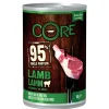 6x Hondenvoer Blik Lam - Pompoen 400 gr^Wellness Core Best