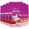 Kattenvoer<Whiskas 6x 1+ Adult Katten Droogvoer Rund 1,9 kg