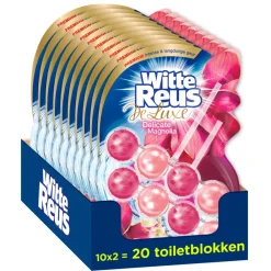 Hot 10x Toiletblok DeLuxe Delicate Magnolia 2 stuks Toiletartikelen