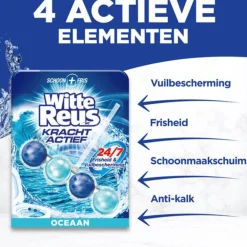 Toiletartikelen<Witte Reus 10x Toiletblok Kracht Actief Oceaan