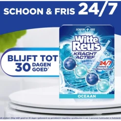 Toiletartikelen<Witte Reus 10x Toiletblok Kracht Actief Oceaan