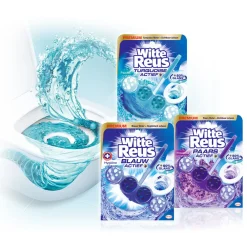 Toiletartikelen<Witte Reus 10x Toiletblok Turquoise Actief 2 stuks