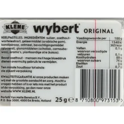 Snoep<Wybert 3x Original 25 gr