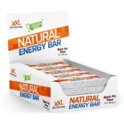 Sportvoeding & Drank|Snacks & Tussendoortjes<XXL Nutrition 12x Natural Energy Bar Apple Pie 50 gr