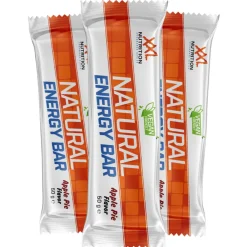 Sportvoeding & Drank|Snacks & Tussendoortjes<XXL Nutrition 12x Natural Energy Bar Apple Pie 50 gr