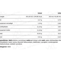 6x N'Joy Protein Drink Banaan 310 ml^XXL Nutrition