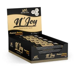 15x NJOY Proteïne Bar Pindakaas Caramel 55 gr^XXL Nutrition Clearance
