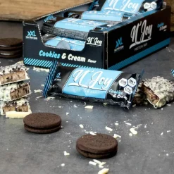 Outlet 15x NJOY Proteïne Bar Cookies 55 gr Sportvoeding & Drank|Snacks & Tussendoortjes