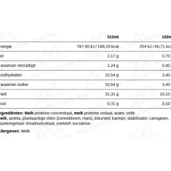 Sportvoeding & Drank<XXL Nutrition 6x N'Joy Protein Drink Aardbei 310 ml
