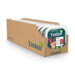 Hondenvoer<Yarrah 12x Bio Hondenvoer Paté Rund & Kip 150 gr