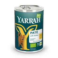 Hondenvoer<Yarrah 12x Bio Hondenvoer Paté Kip 400 gr