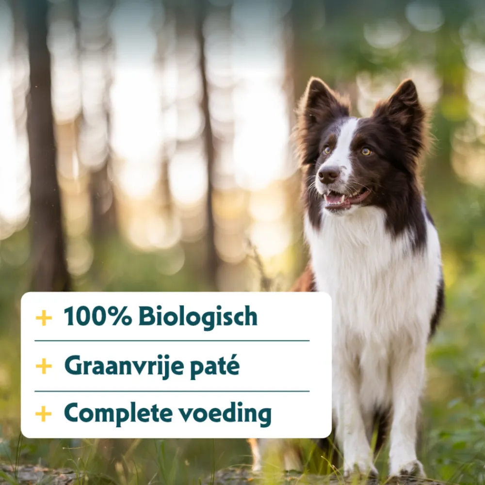 12x Bio Hondenvoer Paté Kip 150 gr^Yarrah Discount