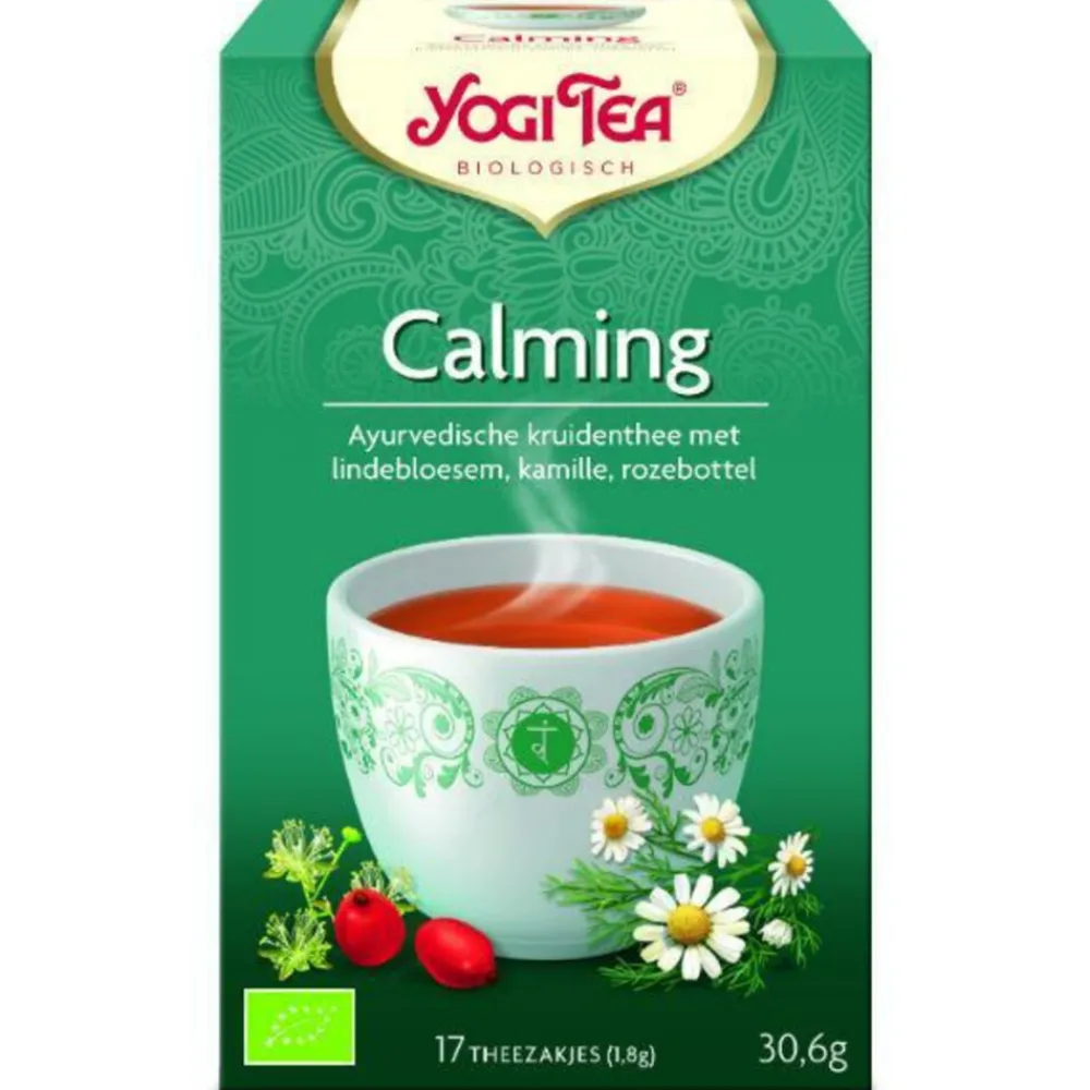 Thee<Yogi tea 3x Calming Biologisch 17 stuks