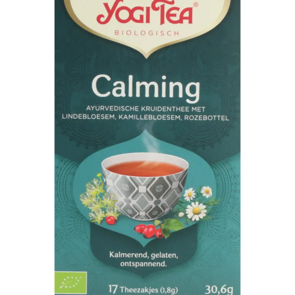 Thee<Yogi tea 3x Calming Biologisch 17 stuks