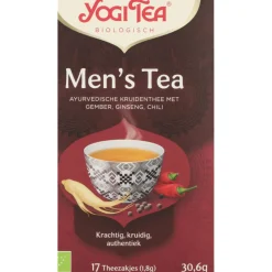 Thee<Yogi tea 3x Mens Tea Biologisch 17 stuks