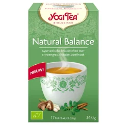 3x Natural Balance Biologisch 17 stuks^Yogi tea Sale