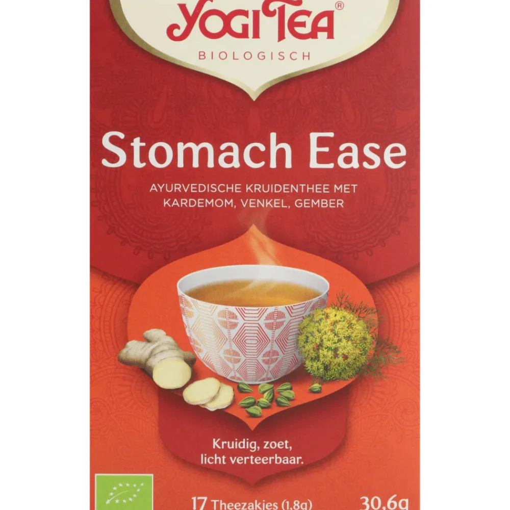 3x Stomach Ease Digest Biologisch 17 stuks^Yogi tea Best