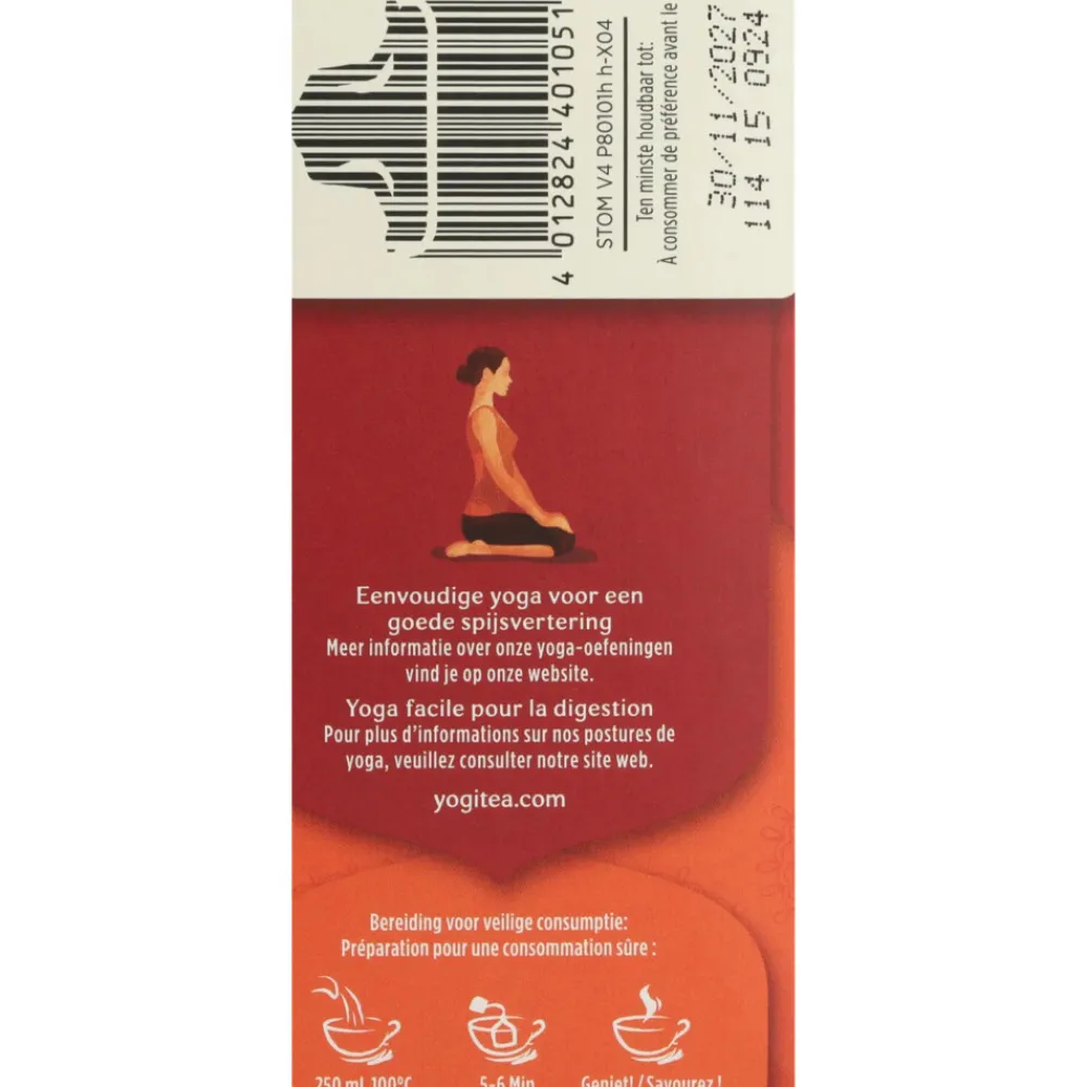 3x Stomach Ease Digest Biologisch 17 stuks^Yogi tea Best